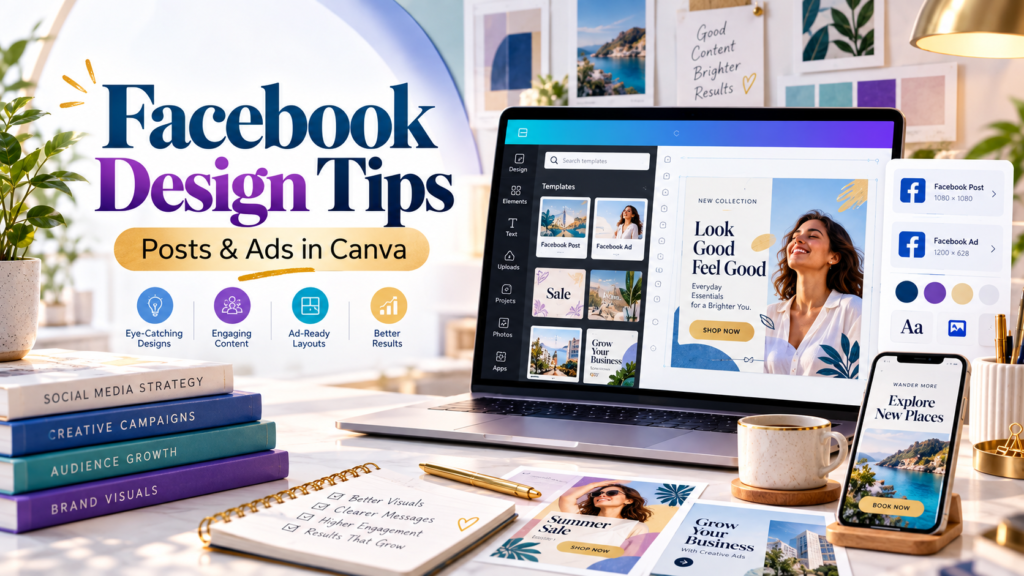 Facebook Post and Ad Design Tips in Canva for Clearer Creative